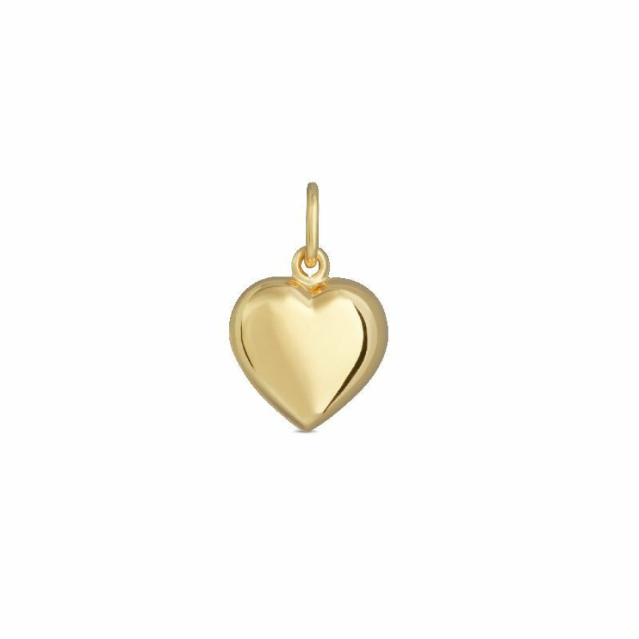 Dein-Juwelier Kollektion Damen Herz Anhanger O9.5Mm Gold 803.1004 | Charms & Anhanger