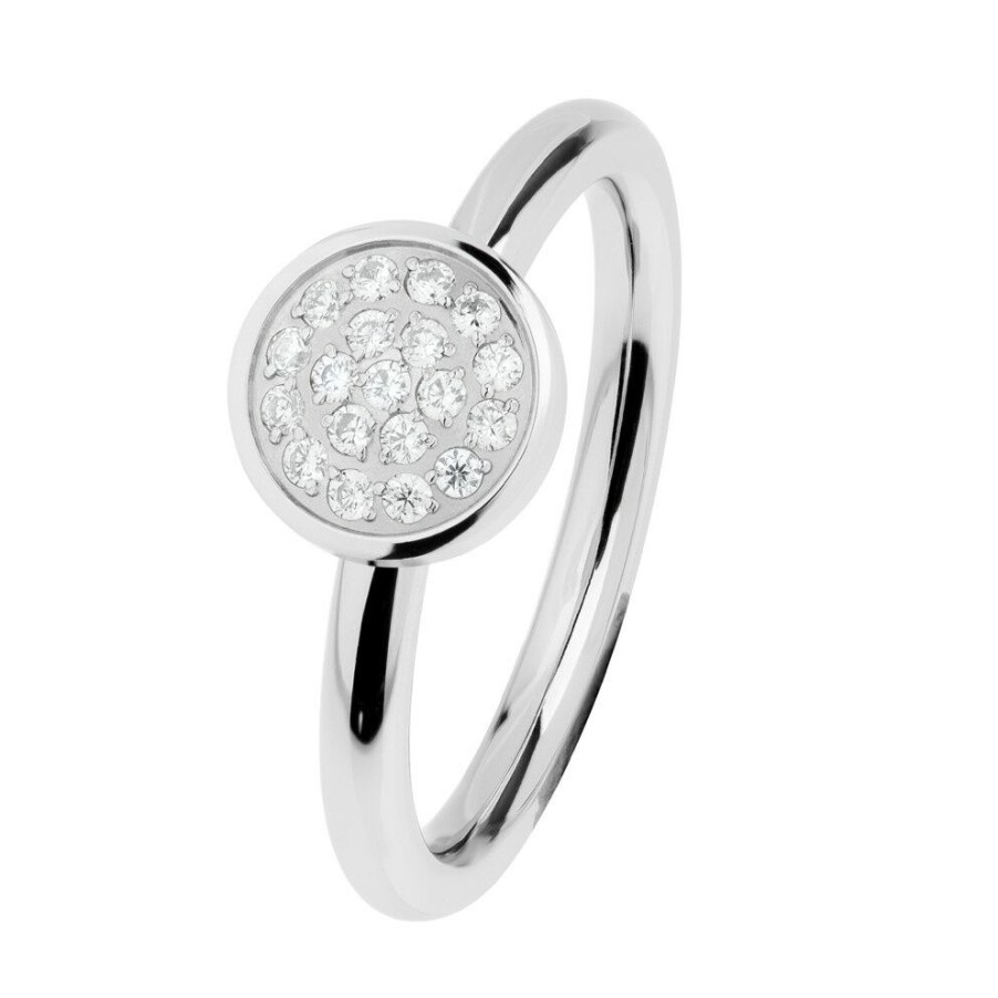 Ernstes Design Ernstes Design Damen Ring Mit Zirkonia Grose 53 Silber R462.Wh.53 | Ringe