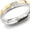 Boccia Boccia Titanium Damen Ring Mit Diamanten Bicolor 0129-0650 | Ringe