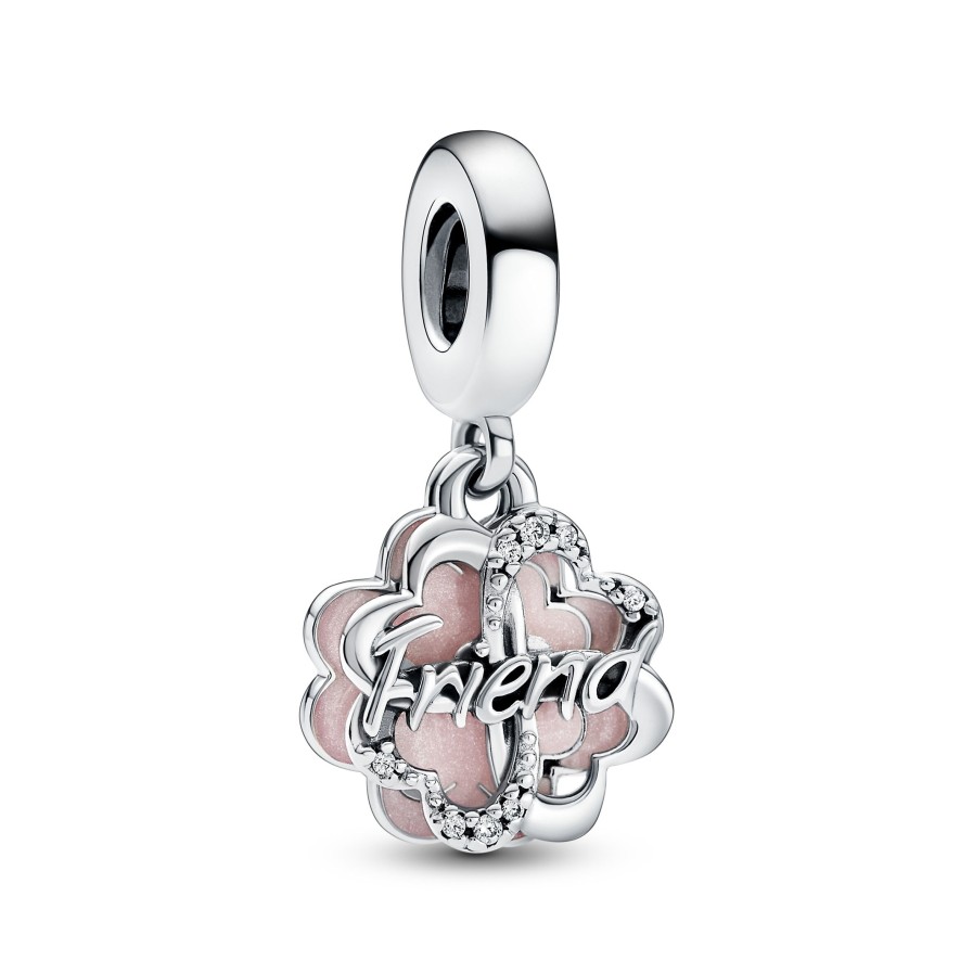 Pandora Pandora Kleeblatt Charm-Anhanger 792245C01 | Charms & Anhanger