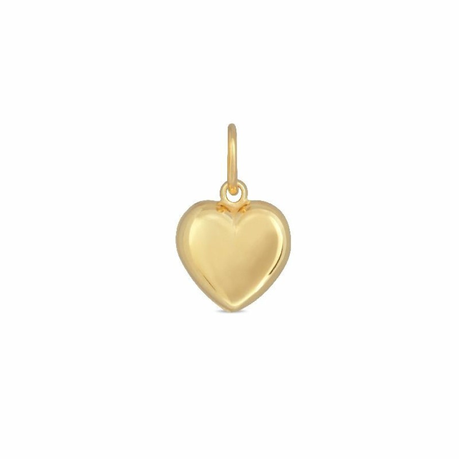 Dein-Juwelier Kollektion Damen Herz Anhanger O8Mm Gold 802.1010 | Charms & Anhanger