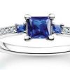 Thomas Sabo Thomas Sabo Damen Ring Charming Mit Blauem Stein Grose 52 Silber Tr2402-166-32-52 | Ringe