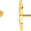 Xenox Xenox Damen 9K 375Er Gelbgold Stern-Ohrstecker Xg9K4025G | Ohrringe