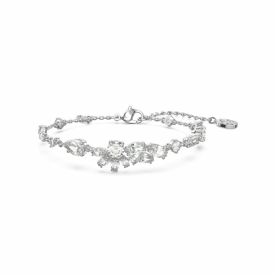 Swarovski Swarovski Damen Armband Blume Gema Silber 5644687 | Armbander