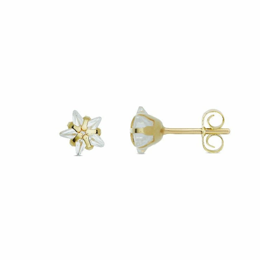 Dein-Juwelier Kollektion Damen Zirkonia Ohrstecker O5Mm Gold 802.1030 | Ohrringe