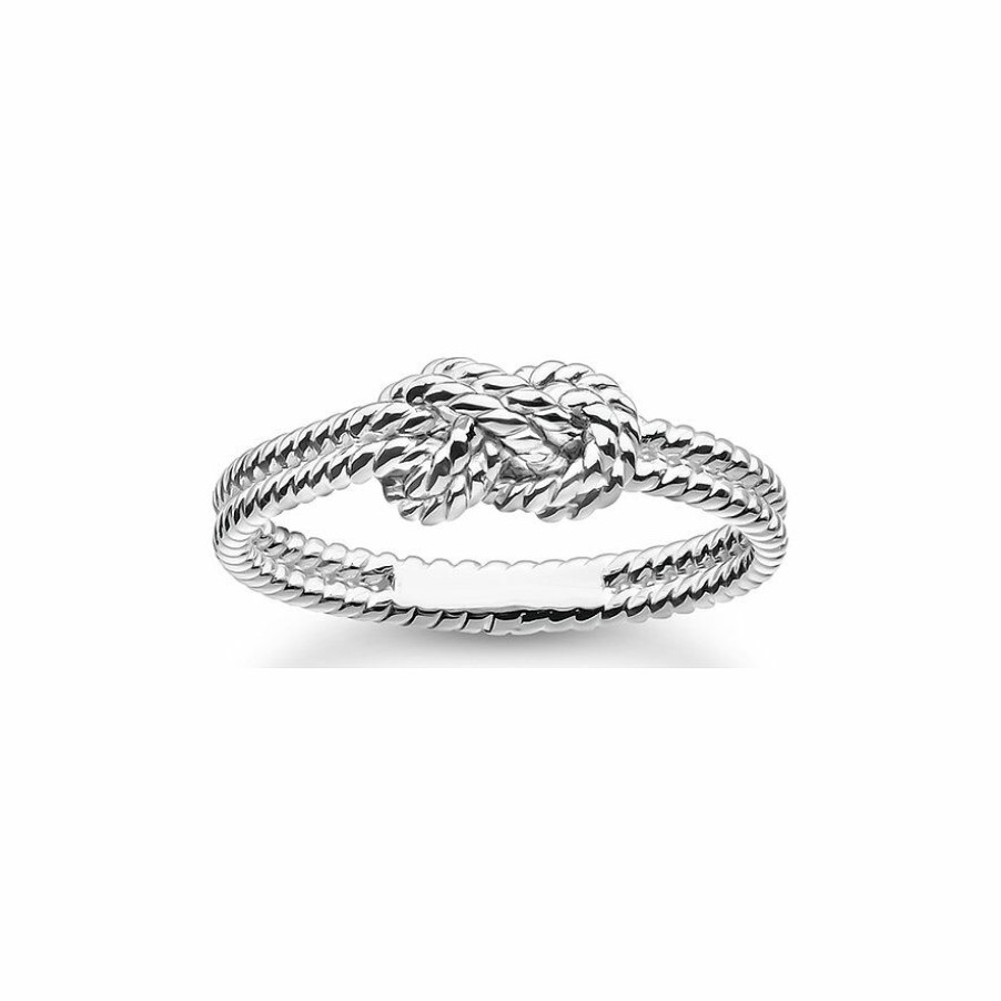 Thomas Sabo Thomas Sabo Damenring Charming Mit Knoten Grose 52 Silber Tr2399-001-21-52 | Ringe