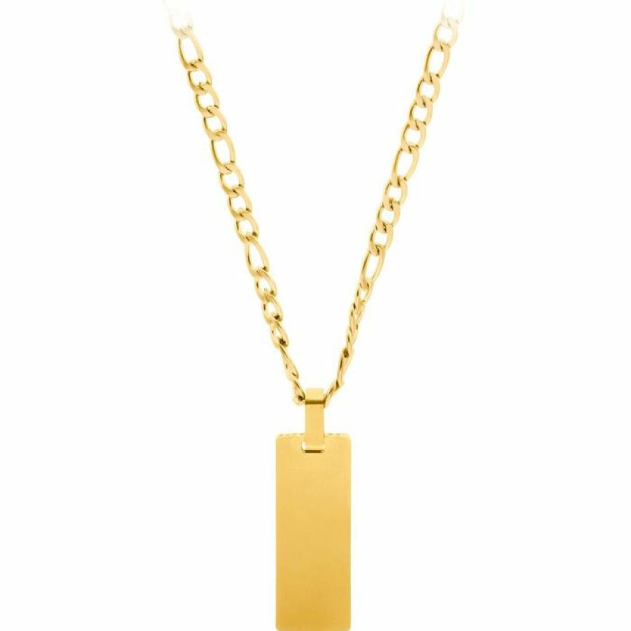 JOOP! Joop! Herren Halskette Mit Dogtag Anhanger Gold 2035895 | Halsketten