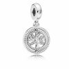 Pandora Pandora Damen Anhanger Baum Des Lebens Charm Silber 797786Cz | Charms & Anhanger