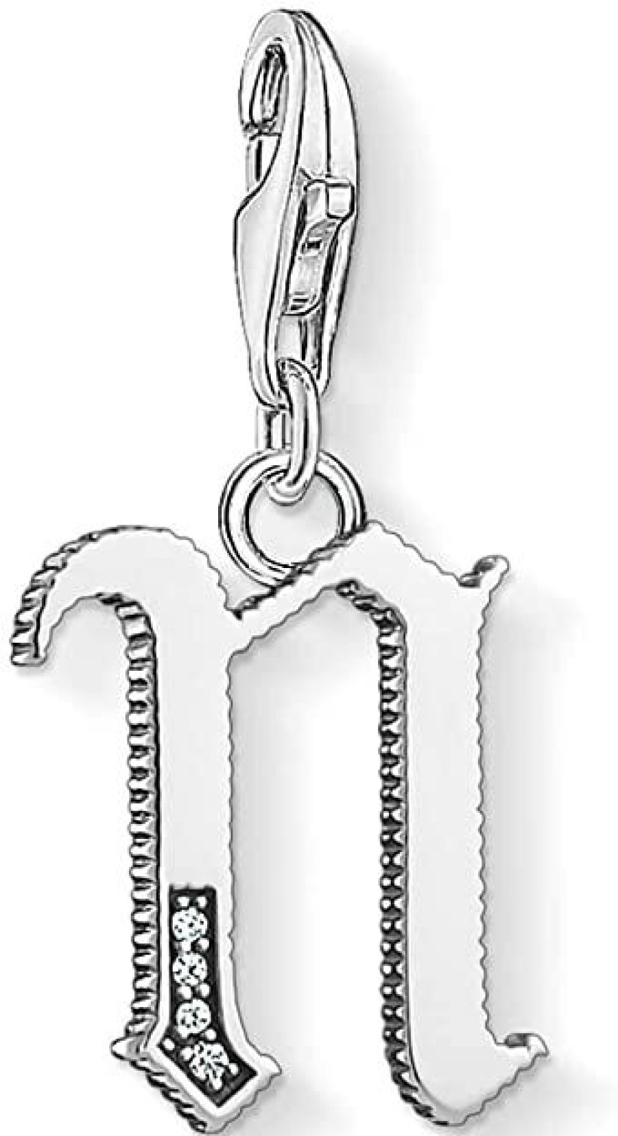 Thomas Sabo Charm-Anhanger "Buchstabe N Silber" 1594-643-21 | Charms & Anhanger