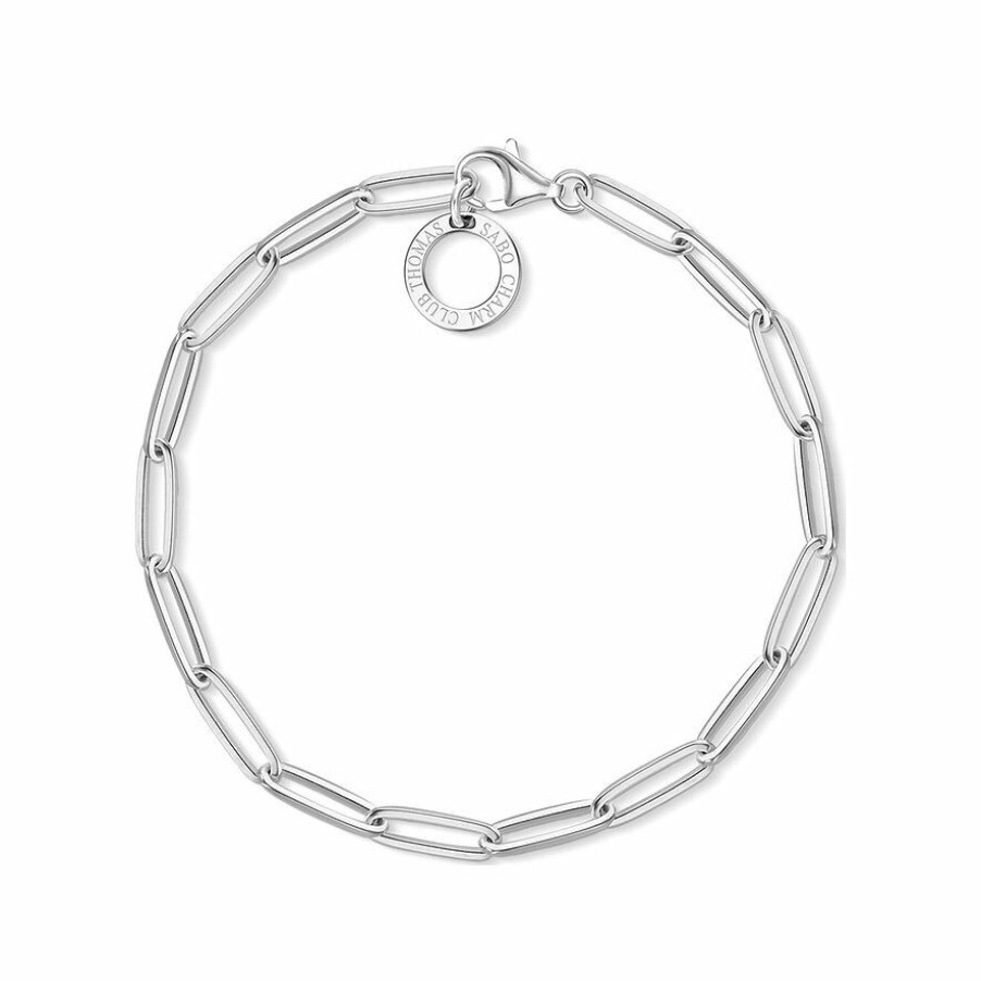 Thomas Sabo Thomas Sabo Damen Carrier Armband 17Cm Silber X0253-001-21-L17 | Armbander