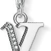 Thomas Sabo Thomas Sabo Glam & Soul Charm Buchstabe Y Silber 1605-643-21 | Charms & Anhanger