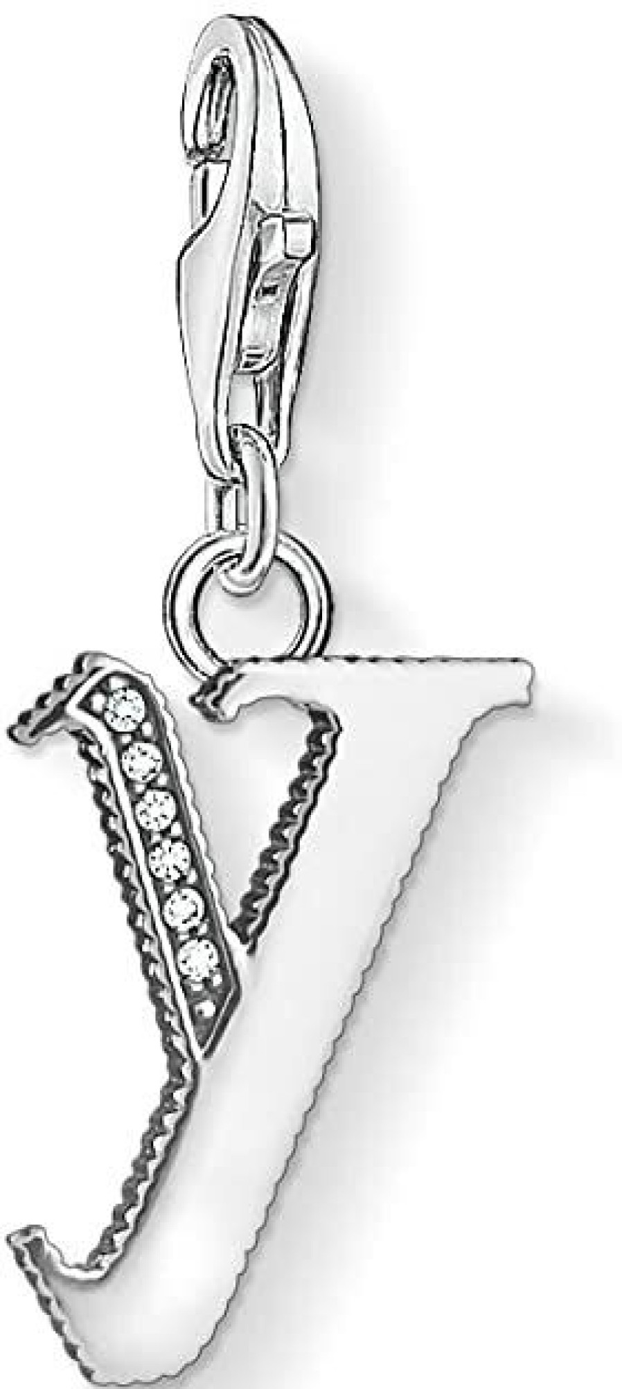 Thomas Sabo Thomas Sabo Glam & Soul Charm Buchstabe Y Silber 1605-643-21 | Charms & Anhanger