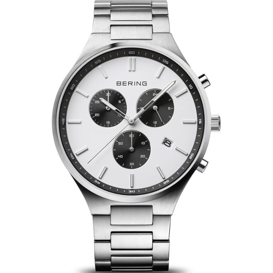 Bering Bering Titan-Design-Chronograph Herren Biclor 11743-704 | Chronographen