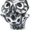 Trollbeads Trollbeads Damen-Bead Charm Eule Sterling Silber Tagbe-30140 | Charms & Anhanger