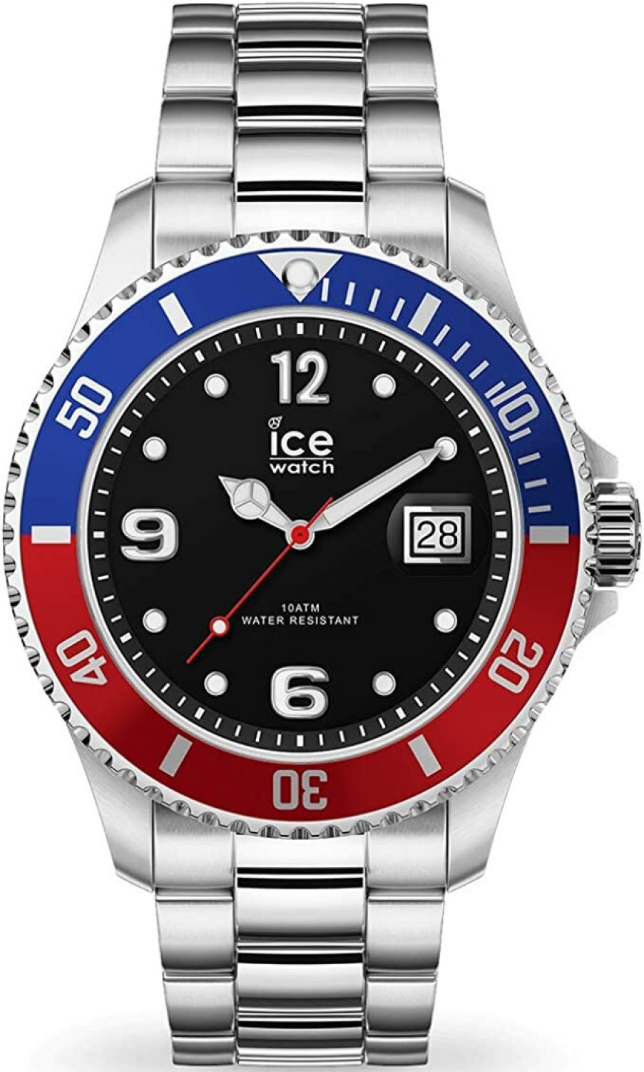 Ice-Watch Ice-Watch - Ice Steel United Silver - Silbergraue Uhr Mit Metallarmband | Analoguhren