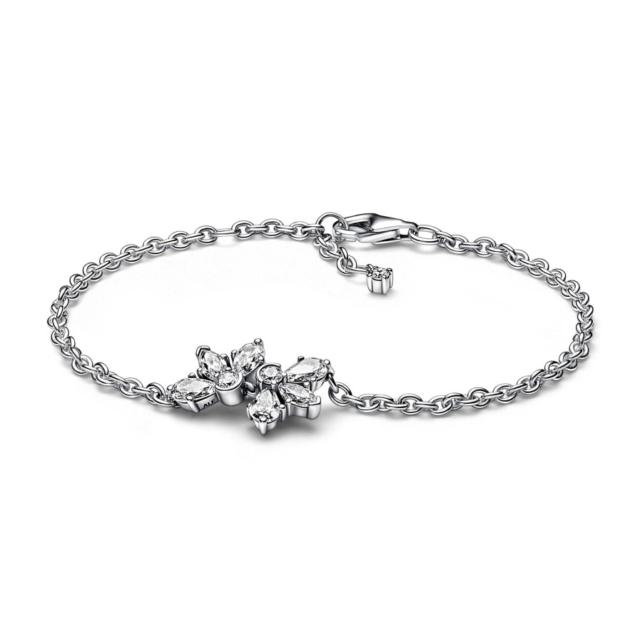 Pandora Pandora Funkelndes Herbarium Cluster Kettenarmband | Armbander