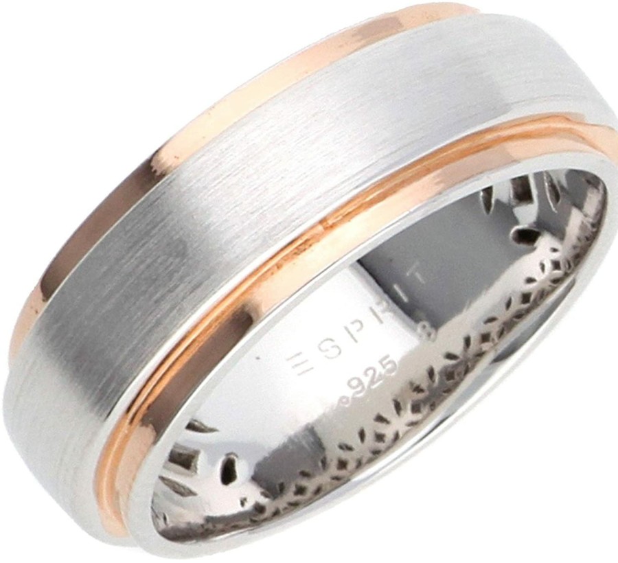 Fossil Esprit Damen-Ring 925 Sterling Silber Esrg92278B1 | Ringe