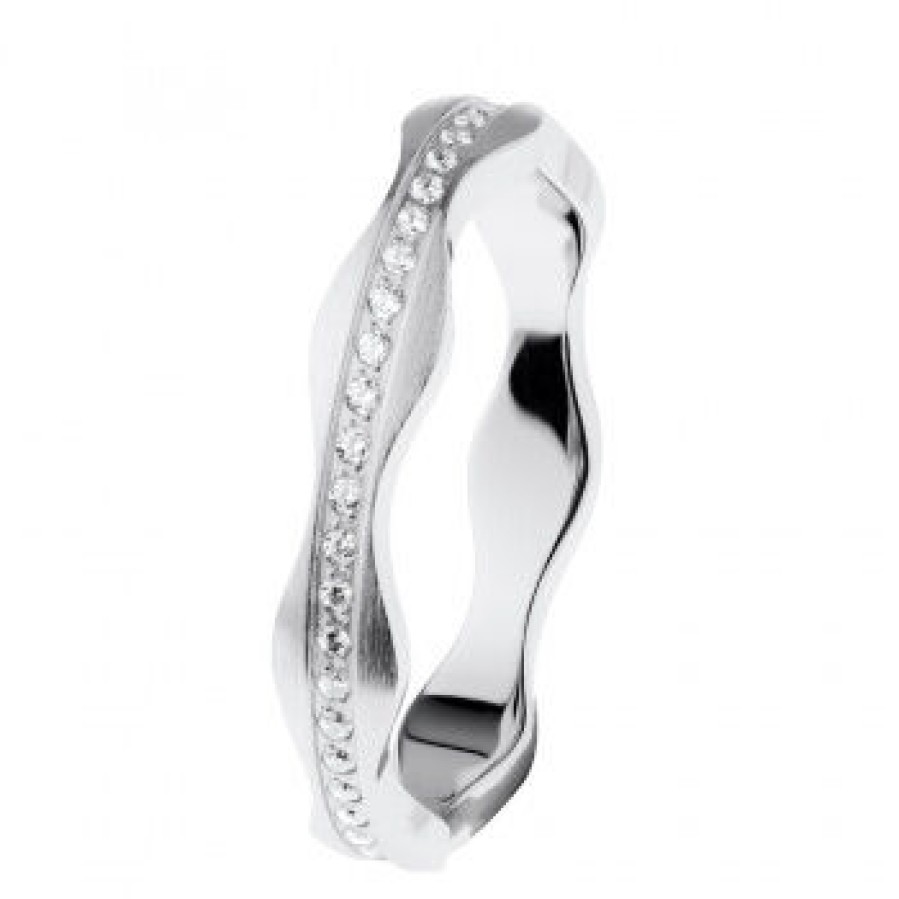 Ernstes Design Ernstes Design Damen Ring Evia Mit Zirkonia Reihe R550.54 | Ringe