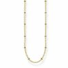 Thomas Sabo Thomas Sabo Damen Halskette Kugelkette 90Cm Gold Ke1890-413-39-L90 | Halsketten