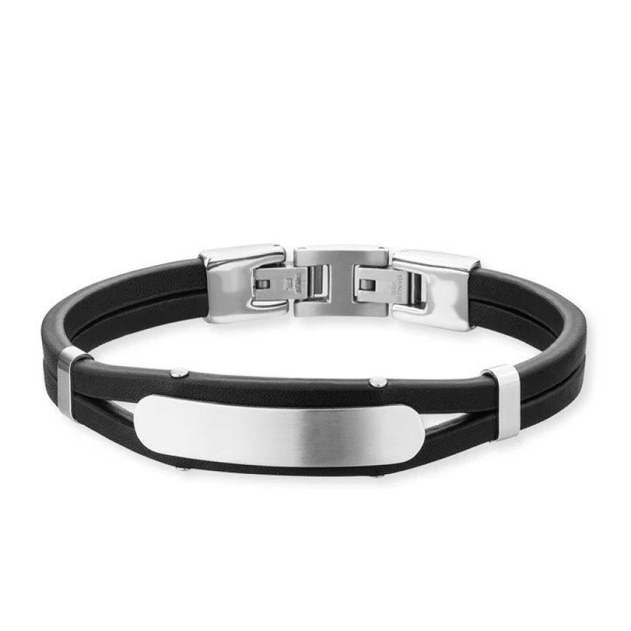 Save Brave Save Brave Herren Armband Dexter Sbb-Dexter-Bk | Armbander