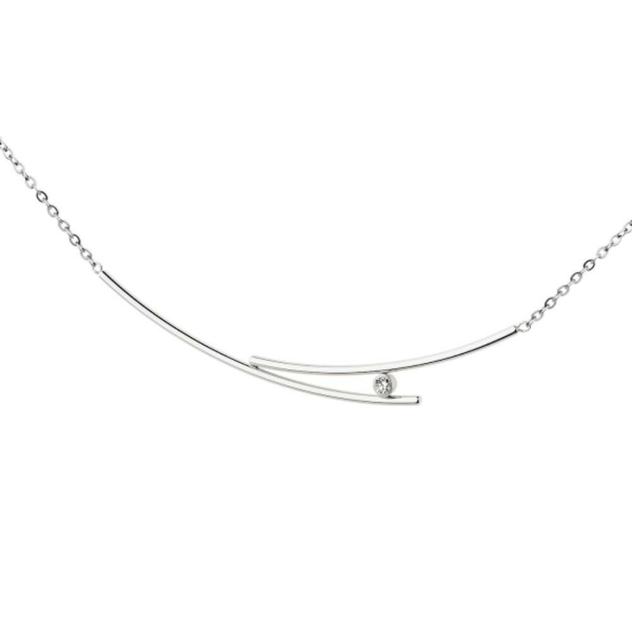 Ernstes Design Ernstes Design Damen Halskette Spiegelankercollier K830.45 | Halsketten