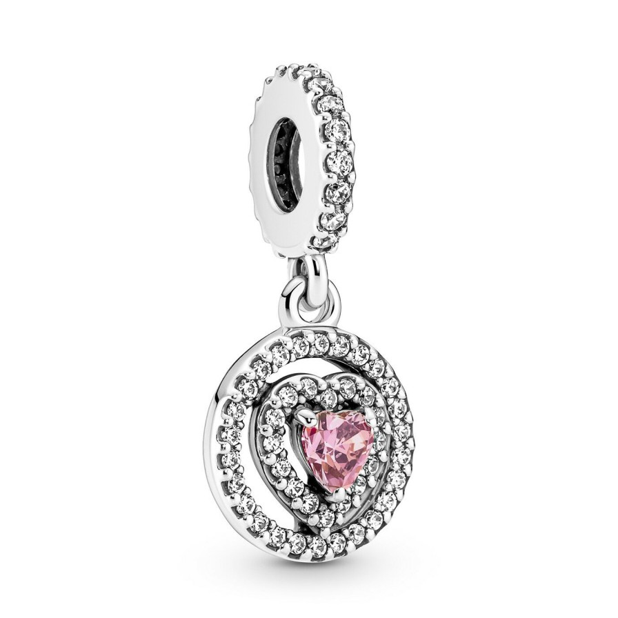 Pandora Pandora Moments Damen Anhanger Strahlenkranz Herz 791476C01 | Charms & Anhanger