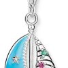 Thomas Sabo Damen-Charm-Anhanger Segelboot 'Holiday Vibes' 1927-340-7 | Charms & Anhanger