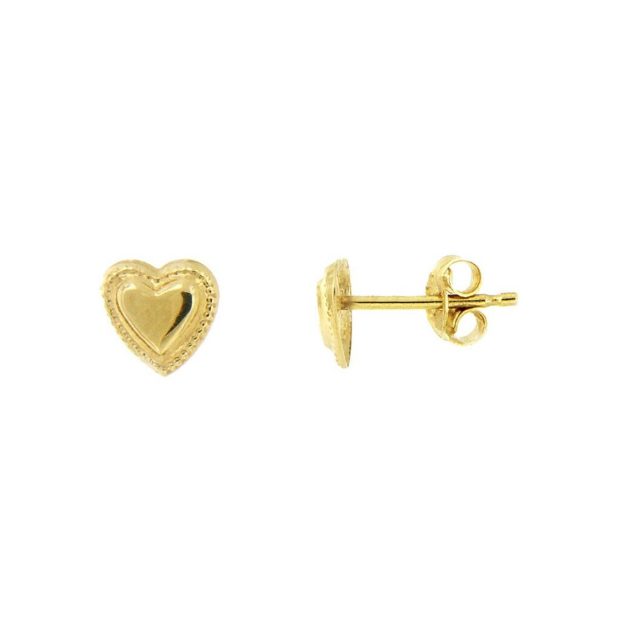 Xenox Xenox Damen Ohrstecker Herz Gold Xg9K3007G | Ohrringe