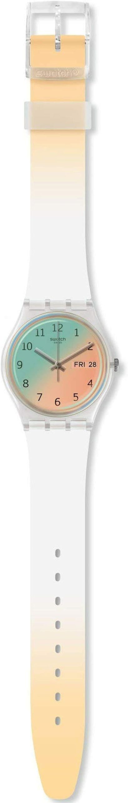 Swatch Swatch Damen Analog Schweizer Quarz Uhr Mit Silicone Armband Ge720 | Analoguhren