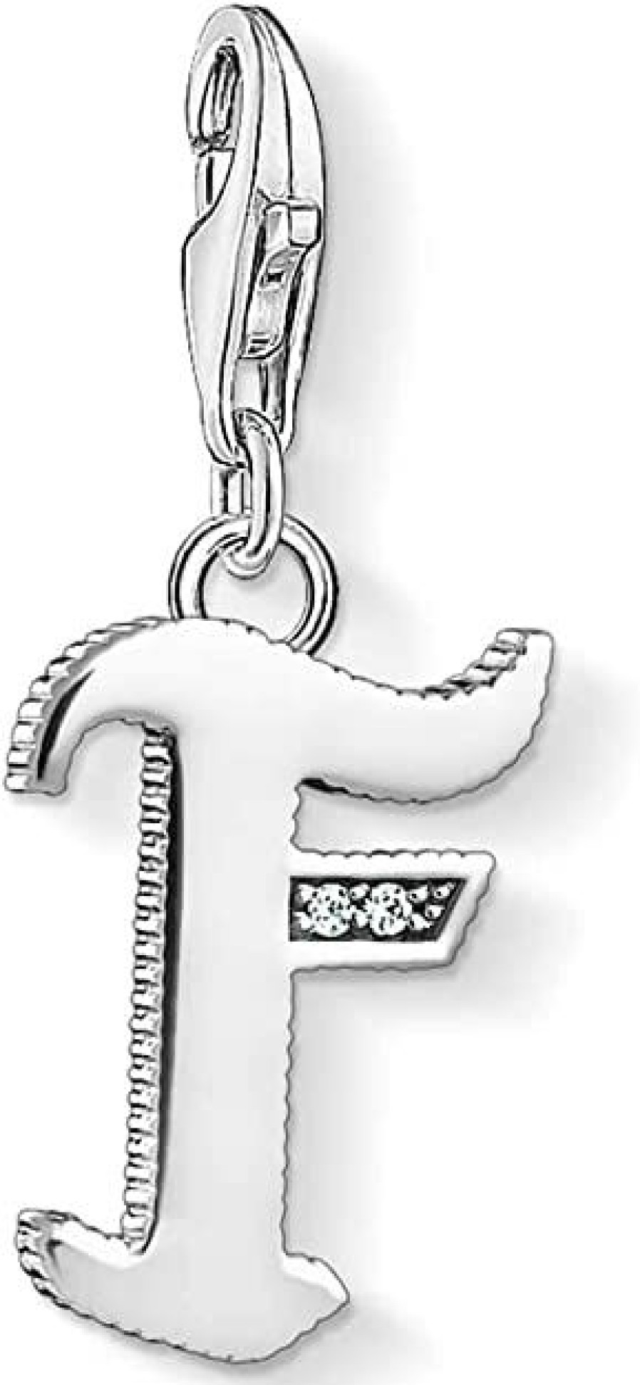 Thomas Sabo Thomas Sabo Charm-Anhanger J Buchstabe Charm Club 1590-643-21 | Charms & Anhanger