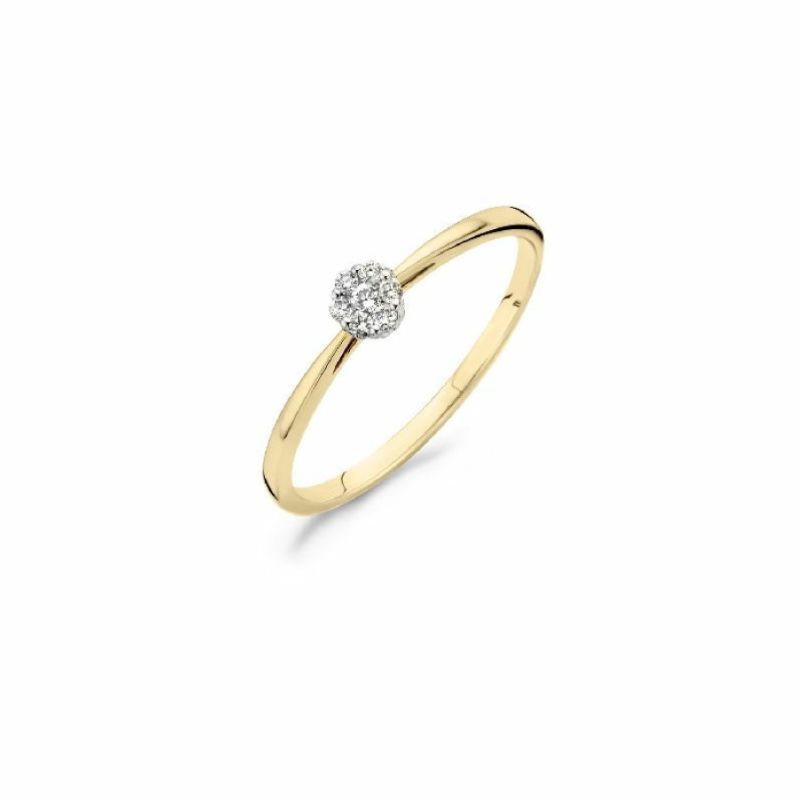 Blush Blush Damen Diamantring 0.07Ct Grose 54 Gelbgold 1609Bdi/54 | Ringe