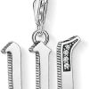 Thomas Sabo Thomas Sabo Charm-Anhanger Buchstabe W Silber1603-643-21 | Charms & Anhanger