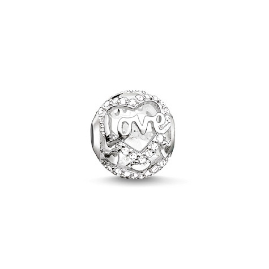 Thomas Sabo Thomas Sabo Karma Bead Heart Of Love Silber K0177-051-14 | Charms & Anhanger