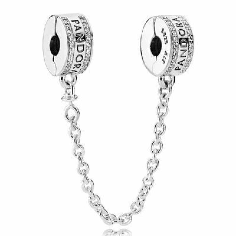 Pandora Pandora Damen Sicherheitskettchen Sterne & Galaxie Silber 790011C01-05 | Charms & Anhanger