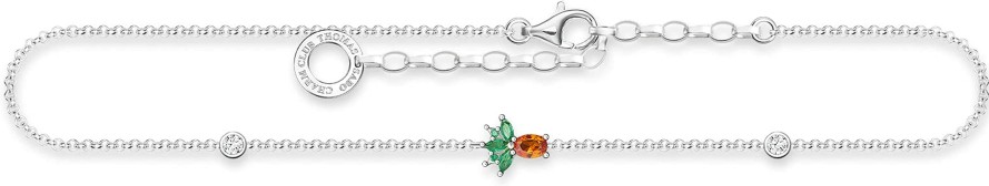 Thomas Sabo Thomas Sabo Damen Fuskette Ananas 925Er Silber Ak0022-166-7-L27V | Fuskettchen