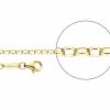 Der Kettenmacher Der Kettenmacher Uni Halskette Anker Kette 45Cm Gold A1-45G | Halsketten