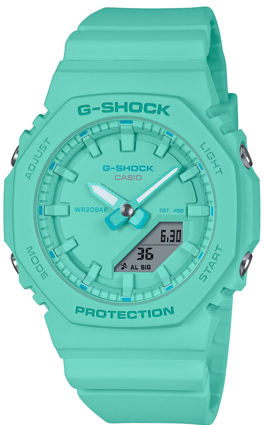 G-Shock S-Shock Uni Analoguhr Classic Mit Resinband Turkis Gma-P2100-2Aer | Digitaluhren