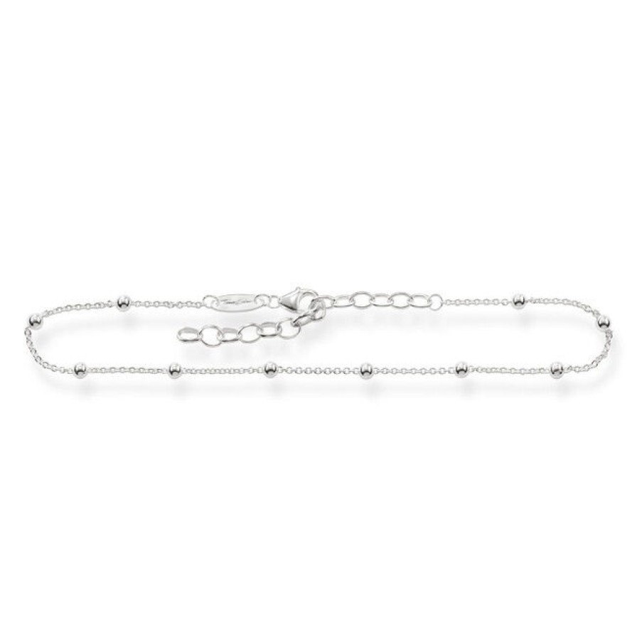 Thomas Sabo Thomas Sabo Damen Fuskette Kugeln 925 Sterling Silber Ak0002-001-12-L27V | Fuskettchen