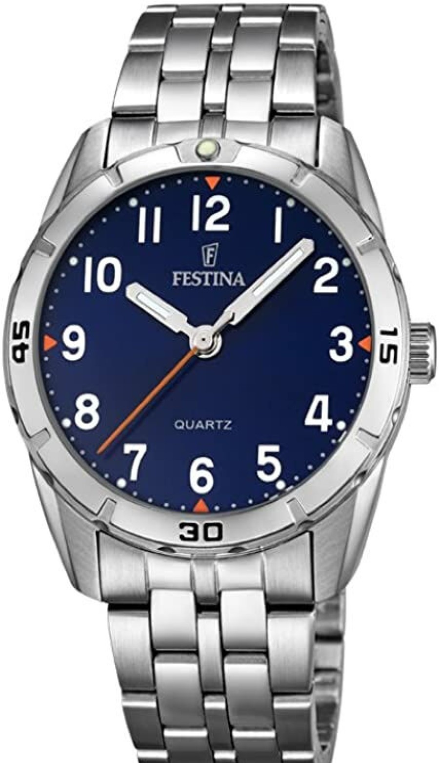 Festina Festina Uni Analog Quarz Uhr Mit Edelstahl Armband F16907/2 | Analoguhren