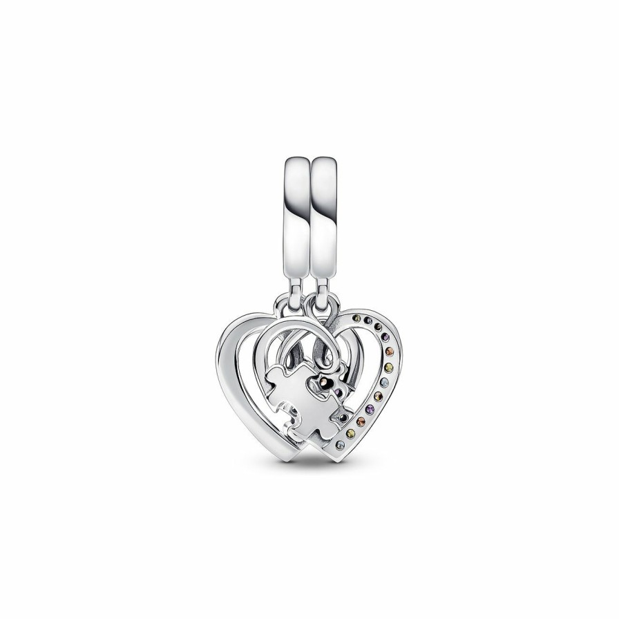 Pandora Pandora Charm-Anhanger Herzen Mit Puzzleteilen 792239C01 | Charms & Anhanger