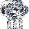 Pandora Charm Pandora Moments 792569C01 Golondrinas Azul | Charms & Anhanger