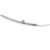 Ernstes Design Ernstes Design Damen Armband-Armreif Mit Brillant 0.02 Ct 18Cm Silber A571 | Armbander