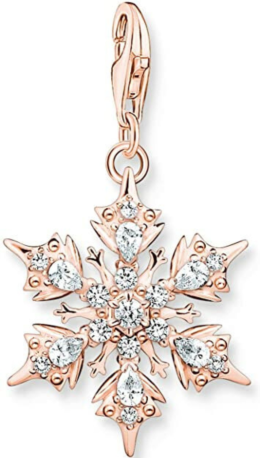 Thomas Sabo Damen-Charm-Anhanger Schneeflocke 1903-416-14 | Charms & Anhanger