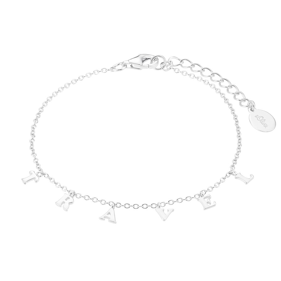 s.Oliver S.Oliver Damen Armschmuck Rundanker Silber 2032818 | Armbander