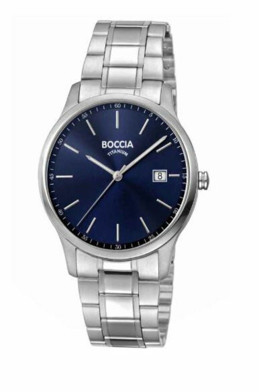 Boccia Boccia 3620-05 Herrenuhr Titan Blau | Analoguhren