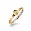 Boccia Boccia Damen Ring Titan Mit Diamant 0,02Ct Grose 56 Gold 0153-0356 | Ringe