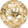 Trollbeads Trollbeads Damen Gold Anhanger Kollektion Goldbeads Gold Taube-00119 | Charms & Anhanger