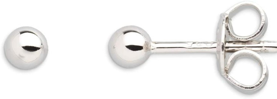 Xenox Xenox Damen Kugel Ohrstecker Modern Classic Silber Xs3508N | Ohrringe