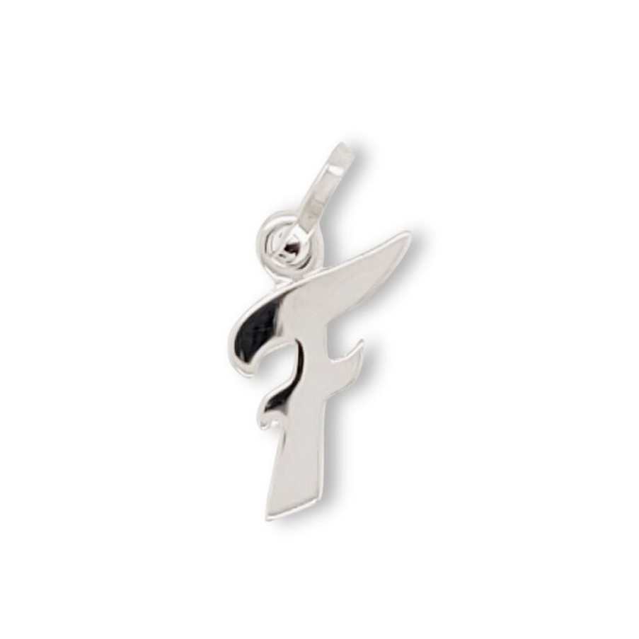 Dein-Juwelier Kollektion Uni Anhanger Buchstabe F Silber 28.1295.R | Charms & Anhanger