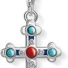 Thomas Sabo Thomas Sabo Charm Anhanger Ethno Kreuz 1466-335-7 | Charms & Anhanger